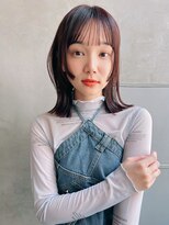 ロイド(Lloyd)&nbsp;【Lloyd 大宮】切りっぱなしボブ×ナチュラルブラウン