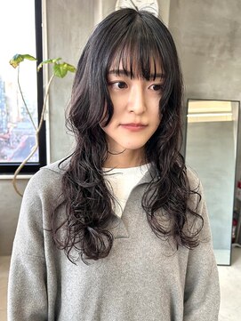テトヘアー(teto hair) ロングウェーブパーマ　ふんわりくるくる　デジタルパーマ