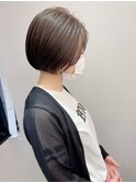イメチェン大人ショート×顔まわりレイヤーカット[横浜駅]