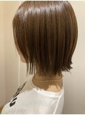 切りっぱなしボブ