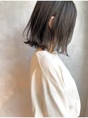 [kichi.] レイヤーカット×ミントベージュ