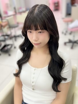 シーズン 大阪(SEASON) 【エクステ】黒髪ロング/韓国エクステ/レイヤーカット/梅田駅