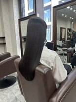 シアー(SHEER.)&nbsp;髪質改善カラー×クリアブラック【表参道,青山,外苑前美容室】