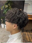 波巻きパーマツイストスパイラルパーマメンズ東区新潟駅