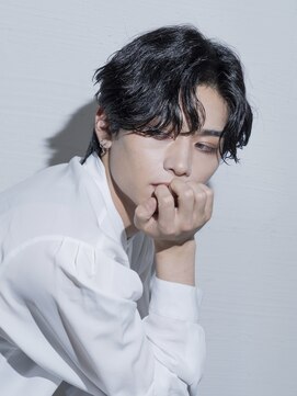 シド 表参道(s.i.d) 韓国メンズメイク/シャドウパーマ/黒髪/ニュアンスパーマ