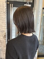 バディヘア ルーツ(BUDDY HAIR ROOTS) 切りっぱなしボブ×ブラックヘア