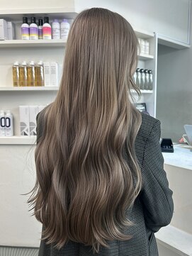 ペレ 渋谷(PELE) ミディアムヘア/暗めカラー/グランマッシュ/渋谷