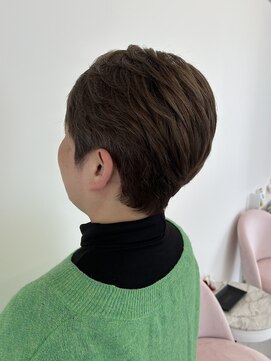 ルージュシー ショートボブ(RU10C) 【白髪ぼかしハイライト】