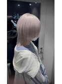 ウルフカット/ショートウルフ/ホワイトカラー