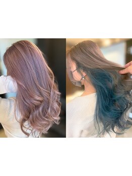 ハイクオリティだから叶えられる☆憧れの透明感カラーをあなたの髪でしっかり再現◎繊細な色味もお任せ♪