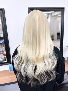 モアナ バイ ヘッドライト 長野駅前店(Moana by HEADLIGHT) #長野駅前#エクステ#ダブルスキル#羽エクステ#エクステブリーチ