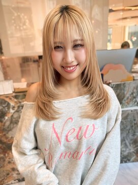 モナバイルーブル(MONA by Louvre) 【MONA名古屋駅/名駅】ハイトーンレイヤー/レイヤーカット