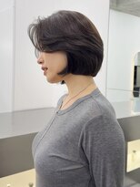 ブラン(Blanc Aoyama)&nbsp;ボブ/レイヤーボブ/前髪なしボブ/レイヤーカット/ミニボブ