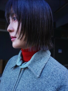 ストア(STORE) ナチュラル外はねボブ|顔まわりレイヤー