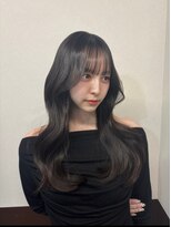 コビーバイジーナ 梅田茶屋町(Coby by Zina)&nbsp;韓国スタイル＊暗髪＊レイヤー【hina】