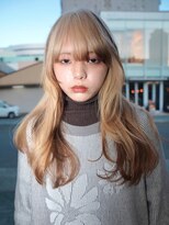 トゥコ(tuco)&nbsp;ローライト ブラウンカラー ロング デザインカラー ゆる巻