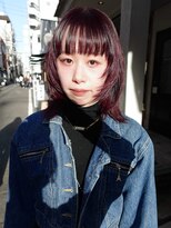 エヴリンアンドペイジ(Evelyn&paige) 暖色系カラー/チェリーレッド【神戸元町/水原】