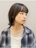 透明感モカブラウン◎ブリーチなしOK大人可愛いくびれ春カラー