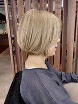 スー 自由が丘(suu)&nbsp;30代40代50代ショート/白髪ぼかし/明るい白髪染め/ハイライト