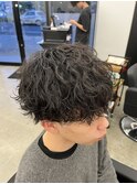 ＊波巻きスパイラルパーマ×メンズマッシュ/水戸/学割/パーマ＊