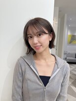 ローネス 銀座(LONESS)&nbsp;20代30代40代大人可愛い　レイヤーカット　モーヴグレージュ