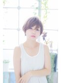 《神保町/susu》ちょっとドキッとするショートは前髪長め♪