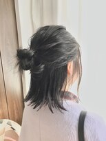 ヘアサロン ケッテ(hair salon kette)&nbsp;ハーフアップシニヨン＊