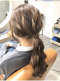 ロングスタイル アレンジ
