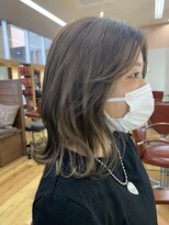 エイム ヘアメイク 横川店(eim HAIR MAKE) ハイライト×インナー×brownベージュ