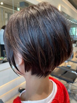 ヘア デザイン リスク(HAIR DESIGN RISK) 【RISK 三鷹　大橋佳菜子】首が綺麗に見えるショート