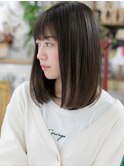 ★前下がり美髪エアーストレートロングボブ10代20代30代★8