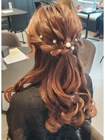 セット バイ エムビューティー(Set by M.beauty) ハーフアップ☆ヘアセット/ヘアメイク/渋谷/表参道/外苑前/東京