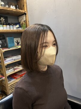 パム 恵比寿(PAM.) ふんわり内巻きボブ