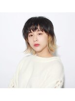 ルク(RUKU)&nbsp;ウルフ/ウルフヘア/レイヤー/ウルフカット/くびれウルフ