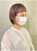 ダブルカラーミルクティーベージュカラーケアブリーチハイトーン