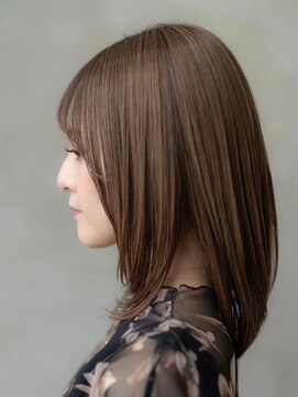 イオ 本厚木(io) 大人かわいいフェイスレイヤーシースルーバング小顔イメチェン