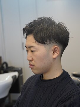 アパッシュ 東光店(Apache) ツーブロックパーマスタイル