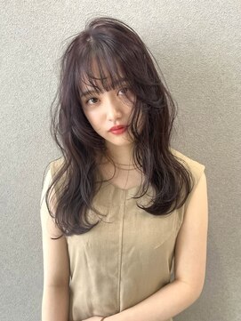 シーク 天神(SEEK) 【SEEK 緒方 芽久】ラベンダーグレージュカラー