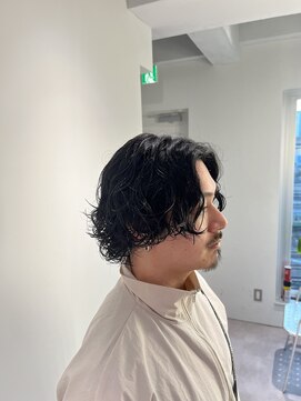 パーク バイ クリーム 大宮(PARK by CREAM) 【メンズ】ミディアムパーマ