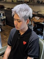 エクファフォーメン(EX-FA FOR MEN)&nbsp;ホワイトシルバー /瀬田/ウルフ/アッシュブラック/カルマパーマ