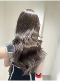 ツヤグレージュカラー