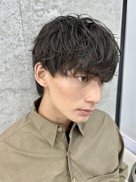 フィフス 栄(fifth) 緩めシャドウパーマ×マッシュスタイルでおしゃれな雰囲気に◎