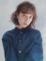 パープル 自由が丘(purple)&nbsp;小顔に見せるヘア/ワンレン/ショート [自由が丘駅/パーマ］