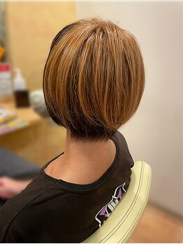 AEGの写真/再現性の高い「繊細なショートヘア」を体験したい方にオススメ◎【カット＋艶トリートメントが¥3980】