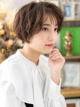 カバーヘア ブリス 戸田公園西口店(COVER HAIR bliss) ■乾かすだけ抜け感フェザーショートマッシュ37戸田公園20代30代