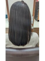 シーズンプラス(SEASON PLUS)&nbsp;【SEASON　PLUS湯山】さら艶ストレートロングNO17　【縮毛矯正】