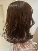 ふんわりショコラピンクカラー♪小西 輝