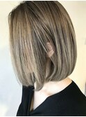 【BOTANIUM by Rr SALON】シンプルボブ×ハイライト☆