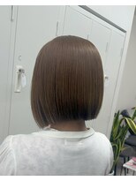 エトワール(ETOILE)&nbsp;神戸三ノ宮/ベージュカラー/ボブ/ダブルカラー/ムラ修正