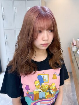 フラム 渋谷(flamme) ◯ピンク×ブラウン